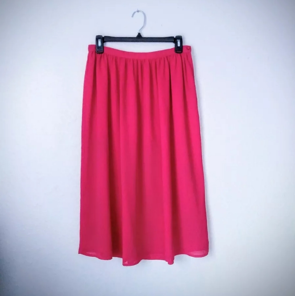 Lloyd Williams 90's Raspberry pink skirt